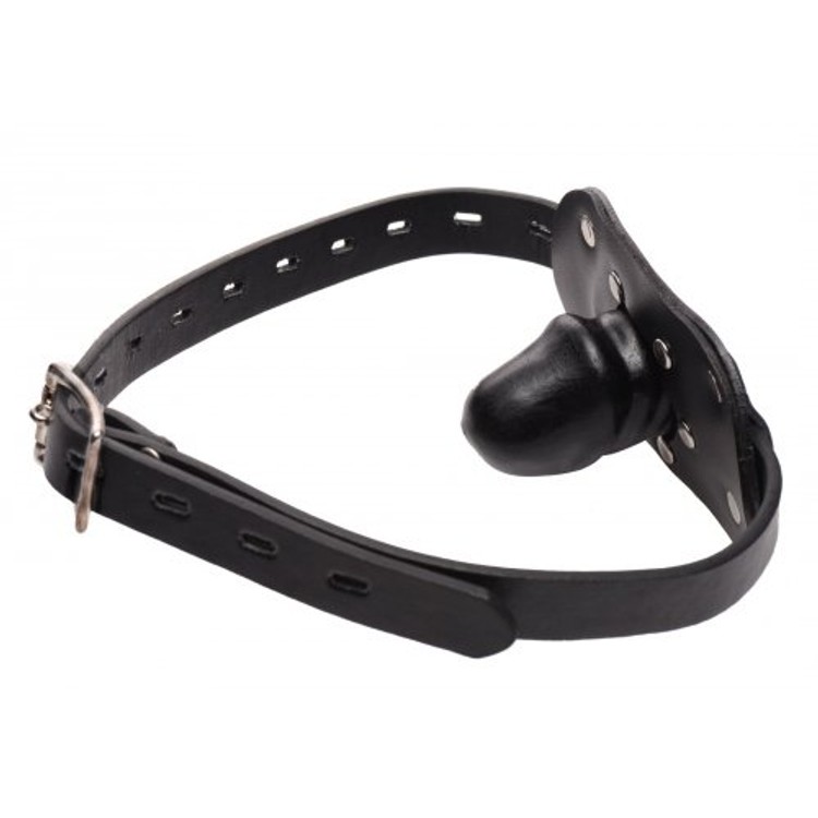 Beginners Penis Gag מחסום לפה עם גאג בצורת איבר מין גברי