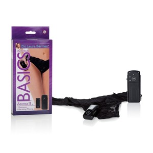 Astrea II Thong panties with vibrating bullet on CalExotic remote control