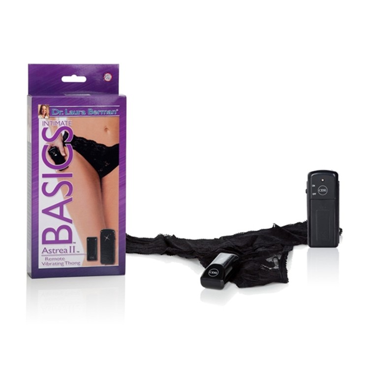 Astrea II תחתוני חוטיני עם בוליט רוטט בשלט רחוק CalExotic