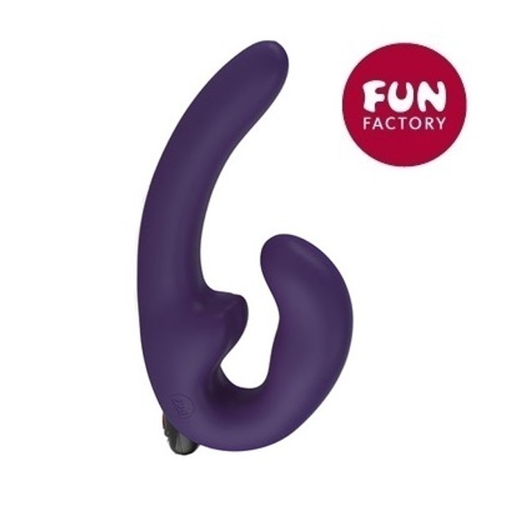 ShareVibe ויברטור סיליקון סגול לחדירה כפולה Fun Factory