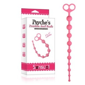 ​Boyfriend Beads - Pink Silicone Flexible Anal Beads by Pipedream​​