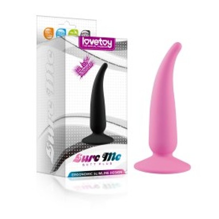 Pink Anal plug with a tip intended for the P-point made by FANTASY​