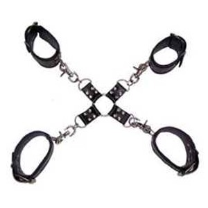 ​Set of handcuffs for tying hands and feet made of PVC​