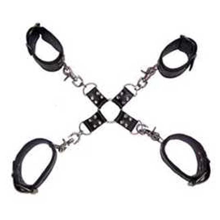 ​Set of handcuffs for tying hands and feet made of PVC​