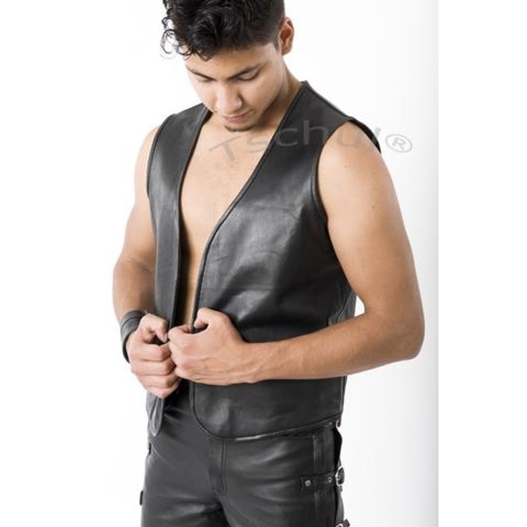 ווסט עור קלאסי - מידות שונות