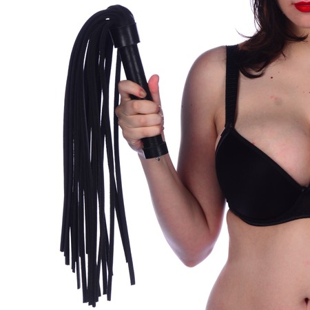 High quality handmade leather flogger