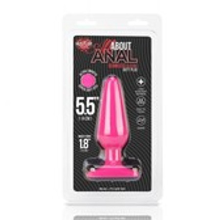 All About Anal - High quality black silicone anal plug by Hustler​