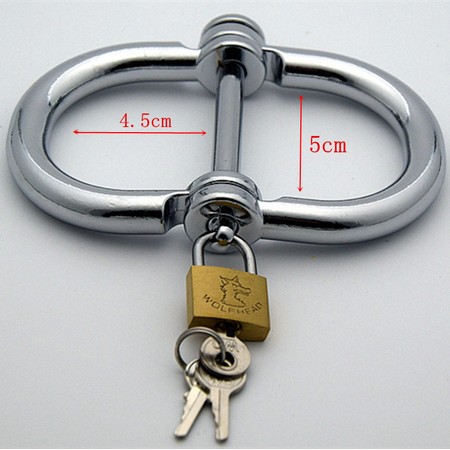 metal handcuffs with a lock - different sizes​