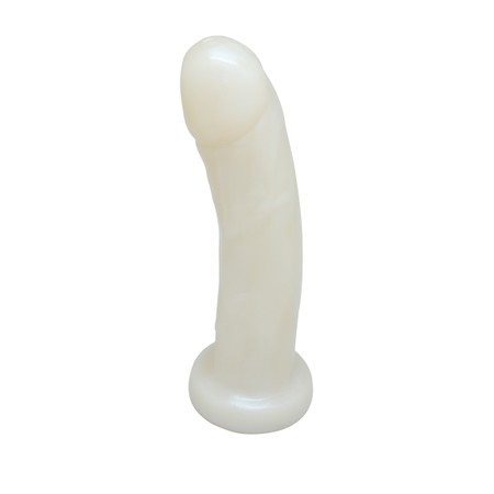 Porthos - slightly bent silicone dildo length 16 cm thickness 4 cm - different colors​