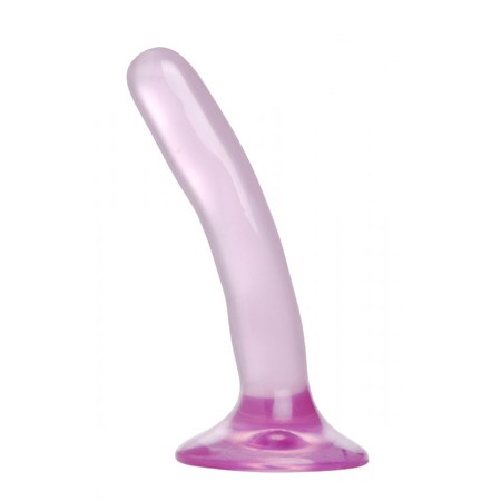 Extra-slim dildo in a transparent purple color suitable for Strapon Strap U.​