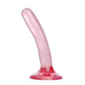 Transparent Pink Extra slim dildo in a for Strapon by Strap U​
