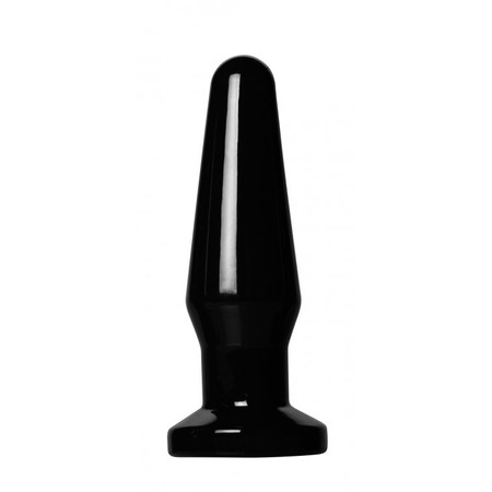 Medium size black anal plug