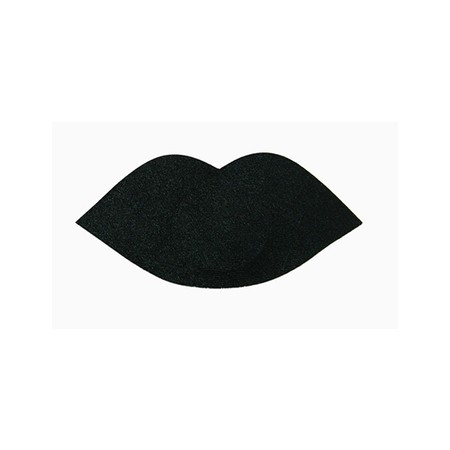 Black sensual lips​ nipple cover​