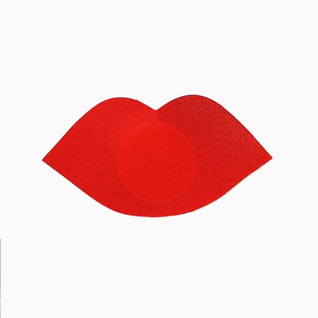 ​Red sensual lips​ nipple cover​