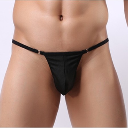 Black thong for men​