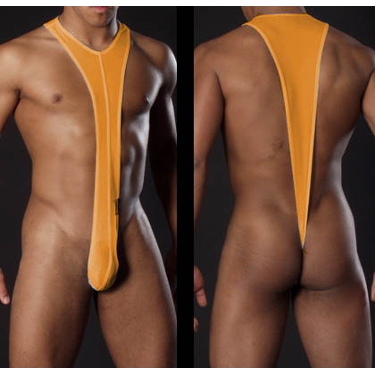 בגד גוף כתום גברי