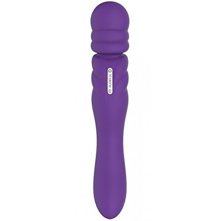 Jane: Purple two sided Silicone Vibrator for External or Internal Stimulation Nalonea​