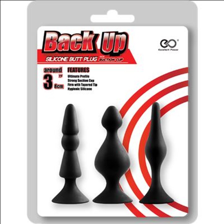 סט 3 פלאגים אנאליים לאוהבי שחמט מתחילים אורך 8 סמ