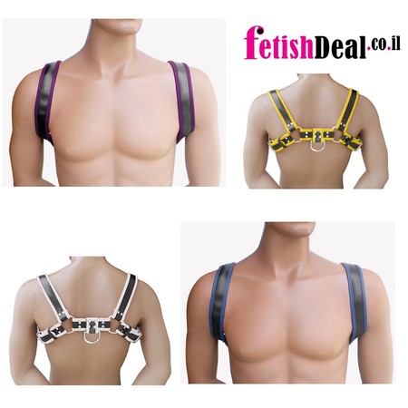 הרנס גברי לכתפיים עור פרימיום - צבעים שונים