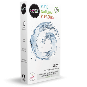 Glyde Ultra 10 Vegan Condoms 53 mm