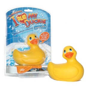 I Rub My Duckie Vibrator Massager in the shape of an innocent duck for the bath