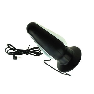 A large electric anal plug attached to the remote