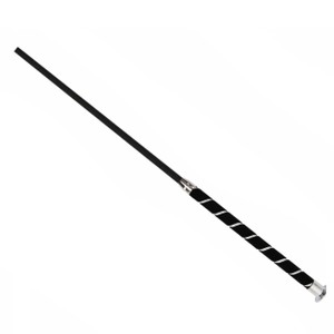Dressage Velours Upscale black carbon crop with a flexible tip for whipping 110 cm Waldhausen