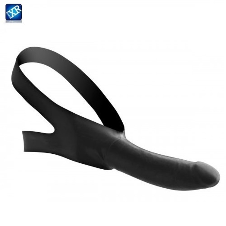 ​ גאג סטרפאון לפנים עם דילדו Master Series​