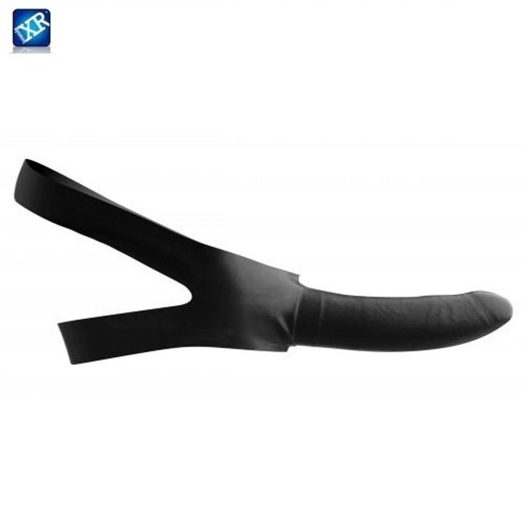 ​ גאג סטרפאון לפנים עם דילדו Master Series​