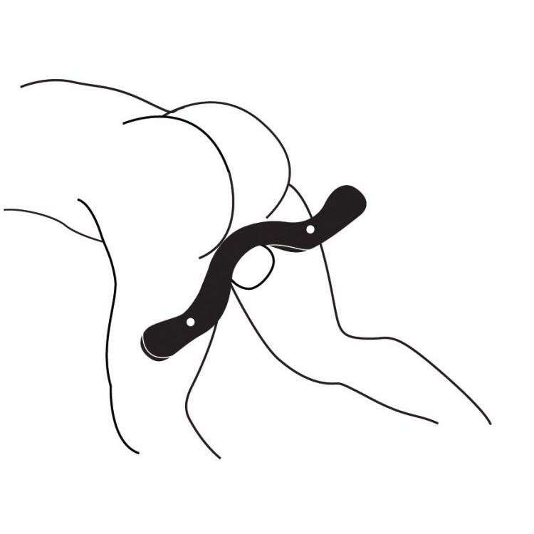 The Enforcer האמבלר Humbler עץ שחור למתיחת אשכים