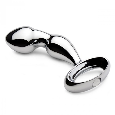 Jeweled special metal plug for stimulating the Prostate Master Series