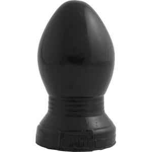 Prowler - Black anal plug width 6.5 cm length 13.5 cm by Domestic partner​