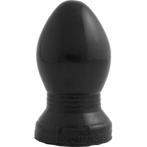 Prowler - Black anal plug width 6.5 cm length 13.5 cm by Domestic partner​