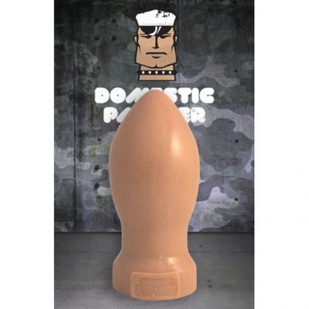 Dark Angel Anal Plug made of light colored PVC Domestic Partner