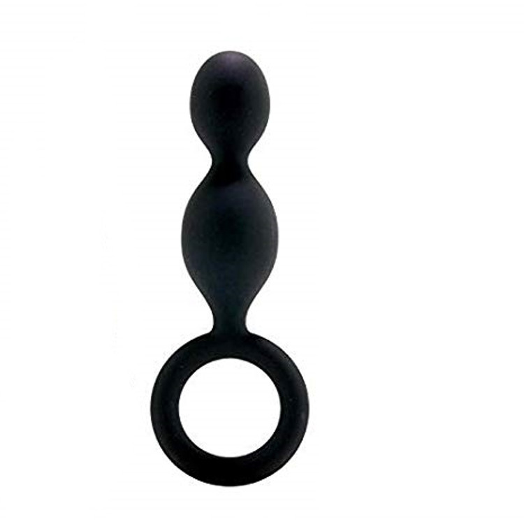 פלאג חרוזים שחור 3.5 ס"מ