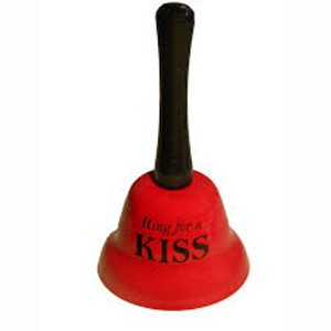 Ring for Kiss פעמון אדום לוהט לזוגות