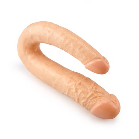 Realistic Double Sided Dildo One Thick Side and One Thin HOODLUM