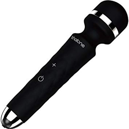 Rock Black Silicone Vibrator for External Stimulation 7 Nalone Vibration Strengths