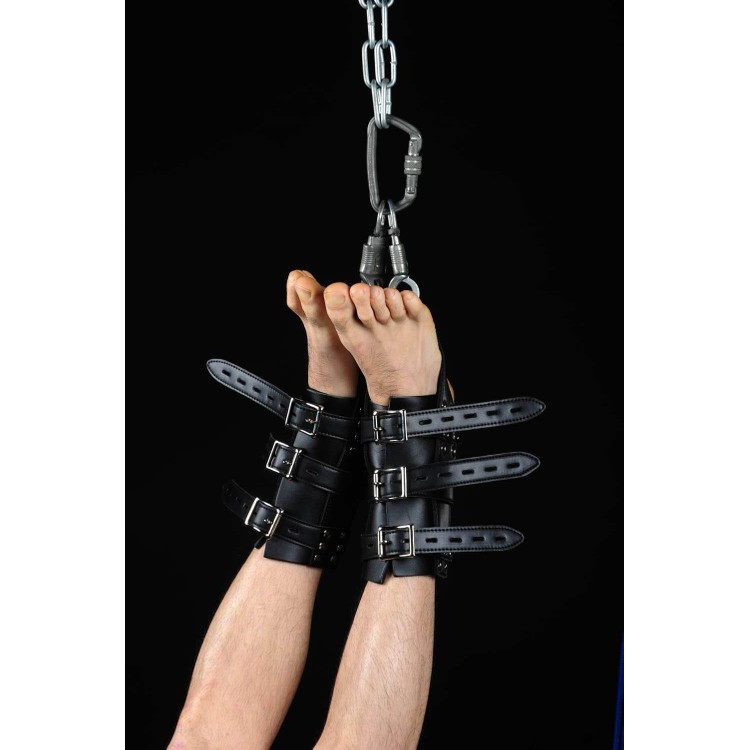 אזיקי עור לרגליים לתלייה סספנשן