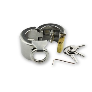 Metal CBT Testicle Stretcher with Lock