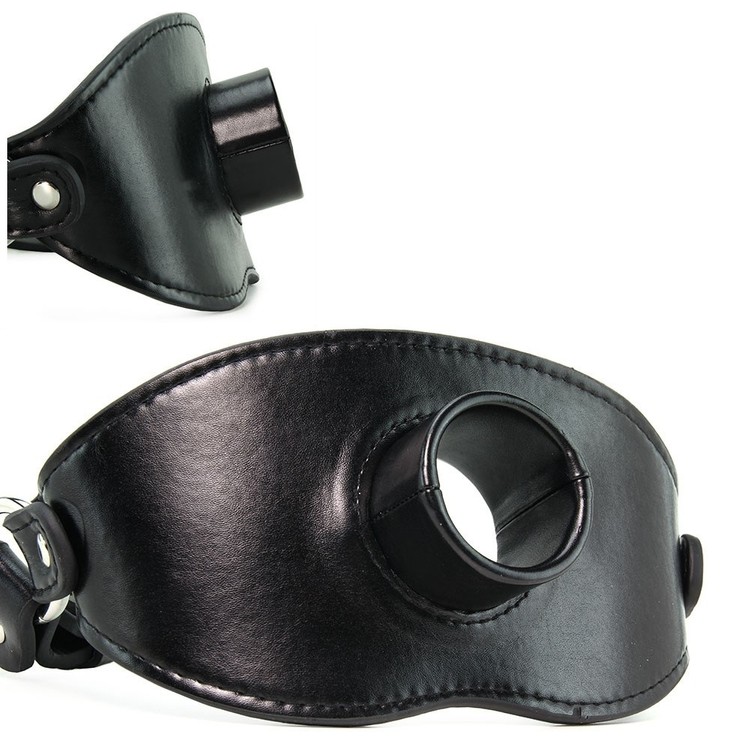 Feeder גאג עור קינקי במיוחד להשארת הפה פעור Master Series