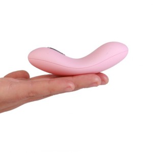 Echo small pink silicone vibrator conveniently designed for external stimulation Svakom