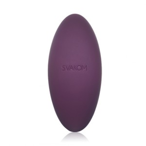 Echo - Violet Small Silicone Vibrator Conveniently Designed for External Stimulation Svakom