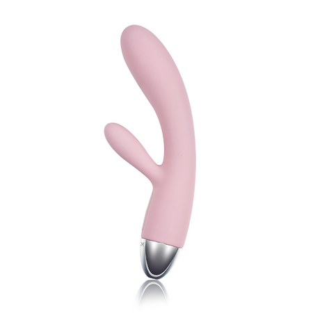 Alice - Pink Silicone Vibrator with two Svakom motors