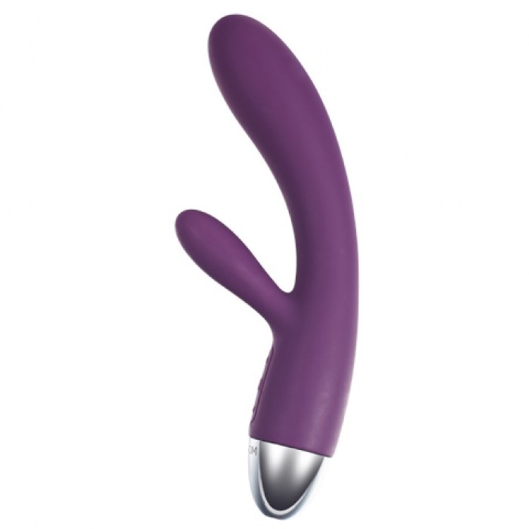 Alice - Purple Silicone Vibrator with Two Svakom Motors