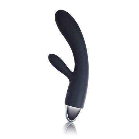 Alice - Black Silicone Vibrator with Two Svakom Motors