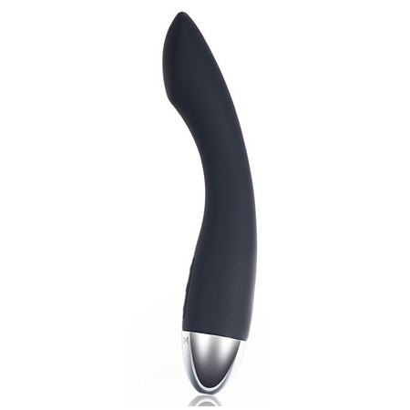 Amy black silicone vibrator for internal or external stimulation Svakom