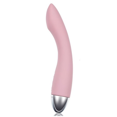 Amy Pink Silicone Vibrator for internal or external stimulation Svakom