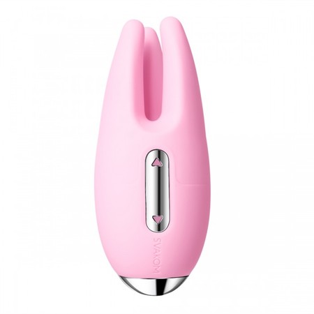 Cookie - baby Pink Silicone to Massage Clit and Nipples Svakom​