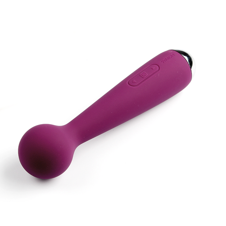 Mini Emma סגול  וויברטור עגול לדגדגן